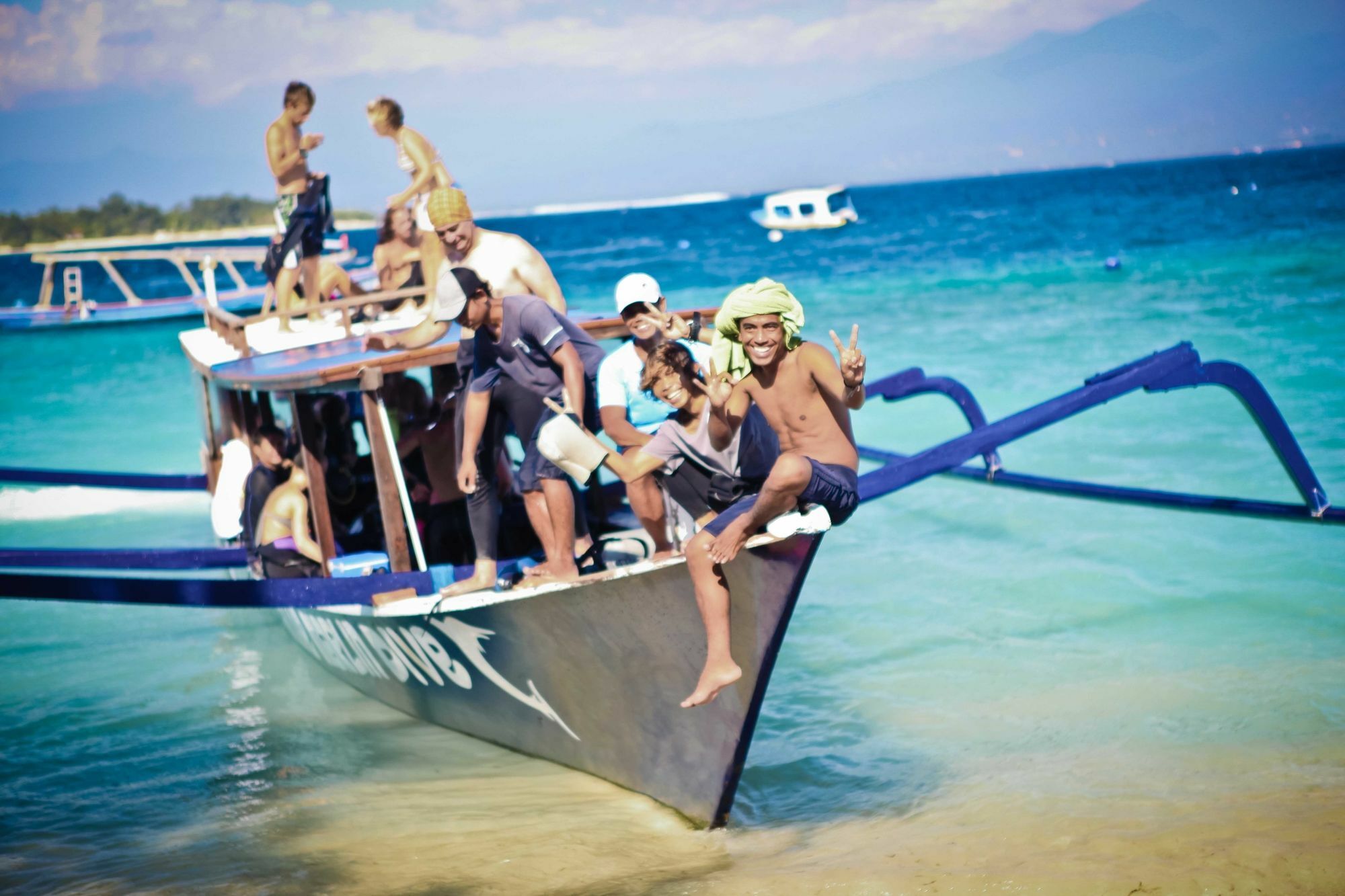 Blue Marlin Dive Resort Trawangan Gili Trawangan Luaran gambar